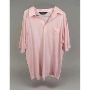 70s 80s Tournament Arrow pink shirt tag 2XL prep vtg